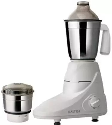 Baltra BMG 115 Micro 500 W Mixer Grinder (2 Jars, White) Baltra BMG 115 Micro 500 W Mixer Grinder (2 Jars, White)